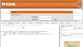 Hacking Dlink Dir 600 wifi router in 30 seconds