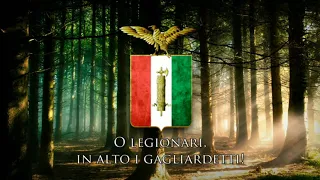 El'ora di marciar Italian fascist song with lyrics