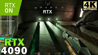 Quake 2 RTX 4K Ray Tracing | RTX 4090 | Ryzen 9 7950X | Ultra Settings