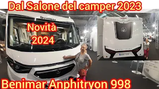 BENIMAR AMPHITRYON 998 Motorhome - letto matrimoniale nautico - novità 2024 - Salone del camper 2023