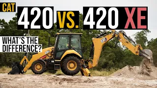 Cat's 420 vs. 420 XE Backhoes - What's the Difference Between These New Machines?