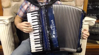 How to Play Blues and Zydeco on Piano Accordion - Lesson 1 - Blues Shuffle Groove