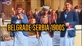 Belgrade Serbia 1900's Documentary београд Србија Color Restoration