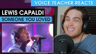 Lewis Capaldi - Someone You Loved (Live) | Voice Teacher Reacts