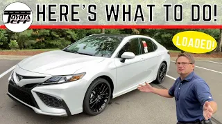 How to Load Up a 2021 Toyota Camry XSE with Options & Packages!