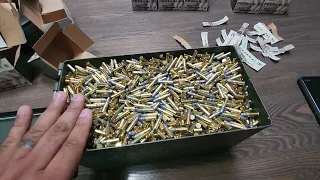 22LR Ammo Stash!!! (5,850 rounds in a 50 cal can)