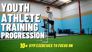 Youth Athlete Gym Training Progression | Most Important Strength Exercises For Young Athletes