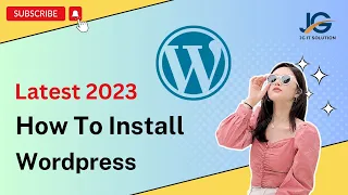 How to Install WordPress in Xampp Localhost on Windows 10 | Latest 2023 | #wordpress #jgitsolution