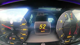 Mercedes-Benz E450 2019 0-100 km/h 0-60 mph