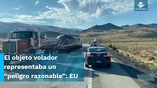 Esto se sabe del OVNI que derribó EU en Alaska