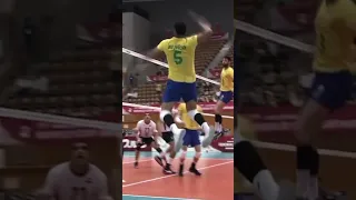 The Brazilian team is doing something incredible 🤯🥵 #epicvolleyball #volleyballworld #volleyball