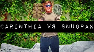 CARINTHIA TROPEN SCHLAFSACK VS SNUGPAK JUNGLE BAG | CARINTHIA VS SNUGPAK | Budget Sommer SCHLAFSACK?