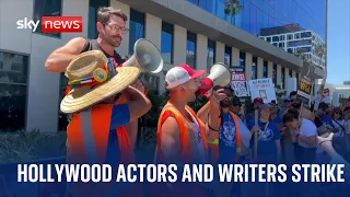 Hollywood strike: Actors and writers both walk out