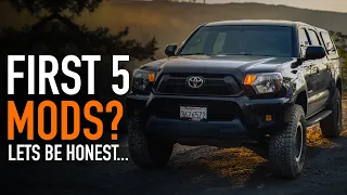 What MOD Should You Do FIRST? | Toyota Tacoma Overland Build