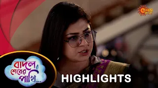 Badal Sesher Pakhi  - Highlights |05 Mar 2024| Full Ep FREE on SUN NXT | Sun Bangla Serial