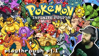 We Played Pokemon Infinite Fusion - Part 1