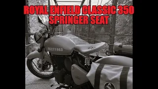 Springer Seat for Royal Enfield Classic 350 Reborn