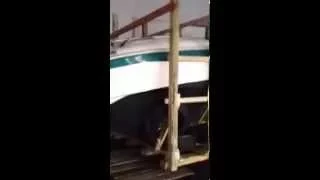 Погрузка лодки в контейнер 40, компанией 7motors Inc