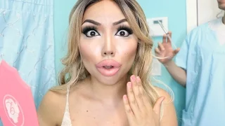 Bad Plastic Surgery Makeup Tutorial !!!