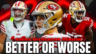 Offseason REVIEW: Have The 49ers Gotten Better or Worse? | Krueger & Hutchinson