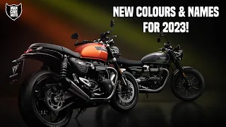 2023 Triumph Modern Classics Range - New colours and new names announced!