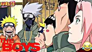 Nakli Guy Sensei Rock Lee funny 🤣 moments in hindi Naruto thug life moments || Sony Yay Naruto