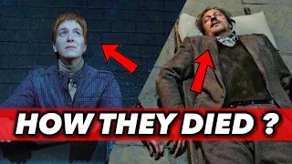 How Did These Harry Potter Characters Die ? (Remus Lupin, Peter Pettigrew, Gellert Grindelwald ... )