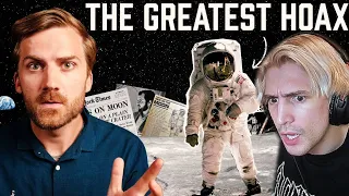Was The Moon Landing Fake? | xQc Reacts