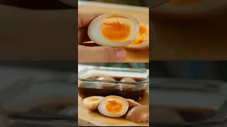 Egg Adobo - Easy and Addicting Filipino Marinated Egg #shorts #cooking #food #recipe #filipinofood