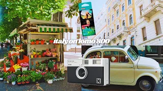 Italy on Lomography 800 | Kodak Ektar H35