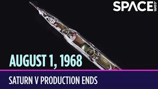 OTD in Space – August 1: Saturn V rocket production ends
