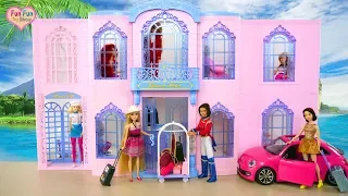 Barbie Grand Hotel Unboxing Review boneka Barbie Hotel mewah Boneca Barbie Grande Hotel