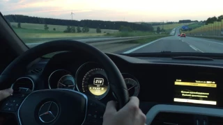 Mercedes w204 C180 (156 hp) top speed