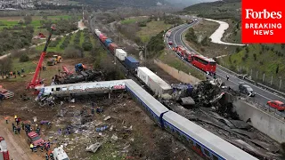 At Least 36 Killed After Two Trains Collide Head-On In Greece