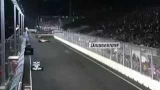 F1 Singapore Piquet crash - GP Cingapura Batida Nelsinho Piquet