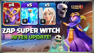 Th13 Super Witch Smash | Super Witch | Most Powerful Th13 Super Witch Attack Strategy Clash of Clans