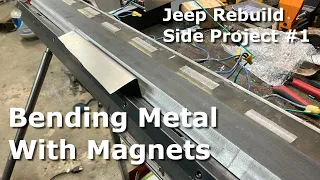 Building an Electromagnetic Sheet Metal Bender (part 1)