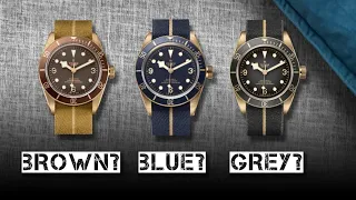 Which Tudor Black Bay Bronze To Buy? - Brown, Blue, Slate Grey 🤔