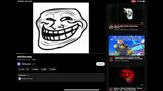 Troll face song sped up