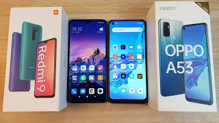 XIAOMI REDMI 9 VS OPPO A53 - КТО ТОП ЗА СВОИ ДЕНЬГИ? ПОЛНОЕ СРАВНЕНИЕ