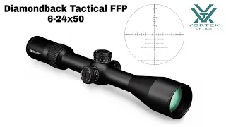 VORTEX DIAMONDBACK TACTICAL 6-24x50 FFP