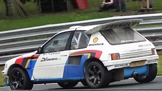 Peugeot 205 T16 Evo 2 Group B Replica Monster - Accelerations on Track!