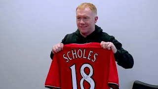 Paul Scholes Signed Football Memorabilia, Brought To You By A1 Sporting Memorabilia