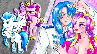 MY LITTLE PONY Shining Armor and Princess Cadance | Love Story Animation | Annie Cartoon