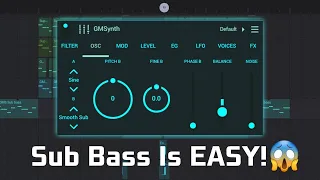 How to Make SUB BASS for any SONG | FL STUDIO MOBILE