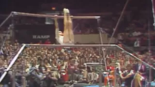 Nadia Comaneci - Uneven Bars - 1976 American Cup