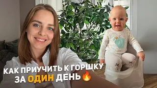 Как приучить к горшку за ОДИН день🔥