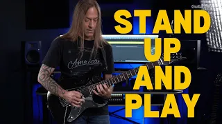 Guitar Practice Made Easy: Get Up Stand Up When You Practice