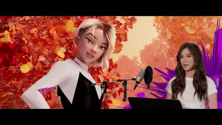 Spider-man Into The Spider Verse - BRoll SxS Hailee Steinfeld (official video)