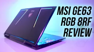 MSI GE63 Raider RGB 8RF Gaming Laptop Review
